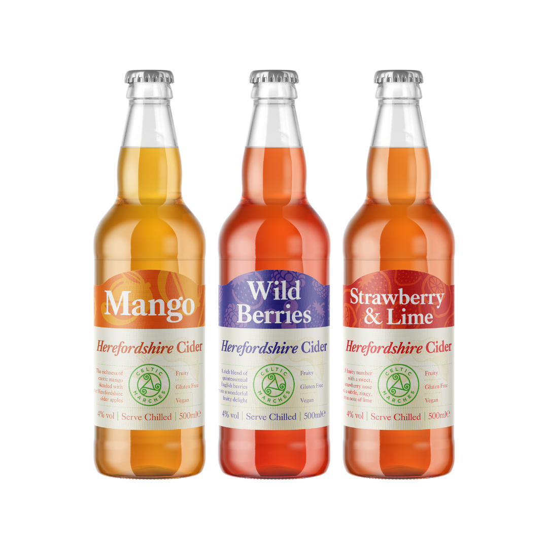 Mixed Cider Box (6 x Apple, 6 x Fruit) (12 x 500ml Bottles)