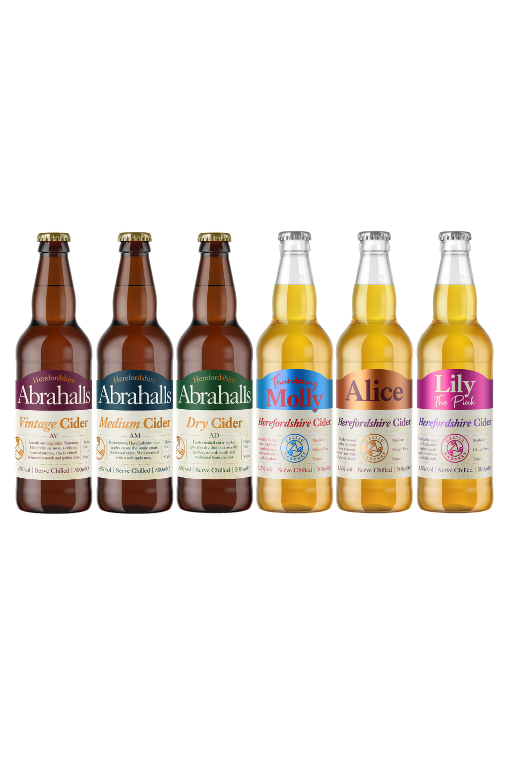 Mixed Cider Box (6 x Apple, 6 x Fruit) (12 x 500ml Bottles)